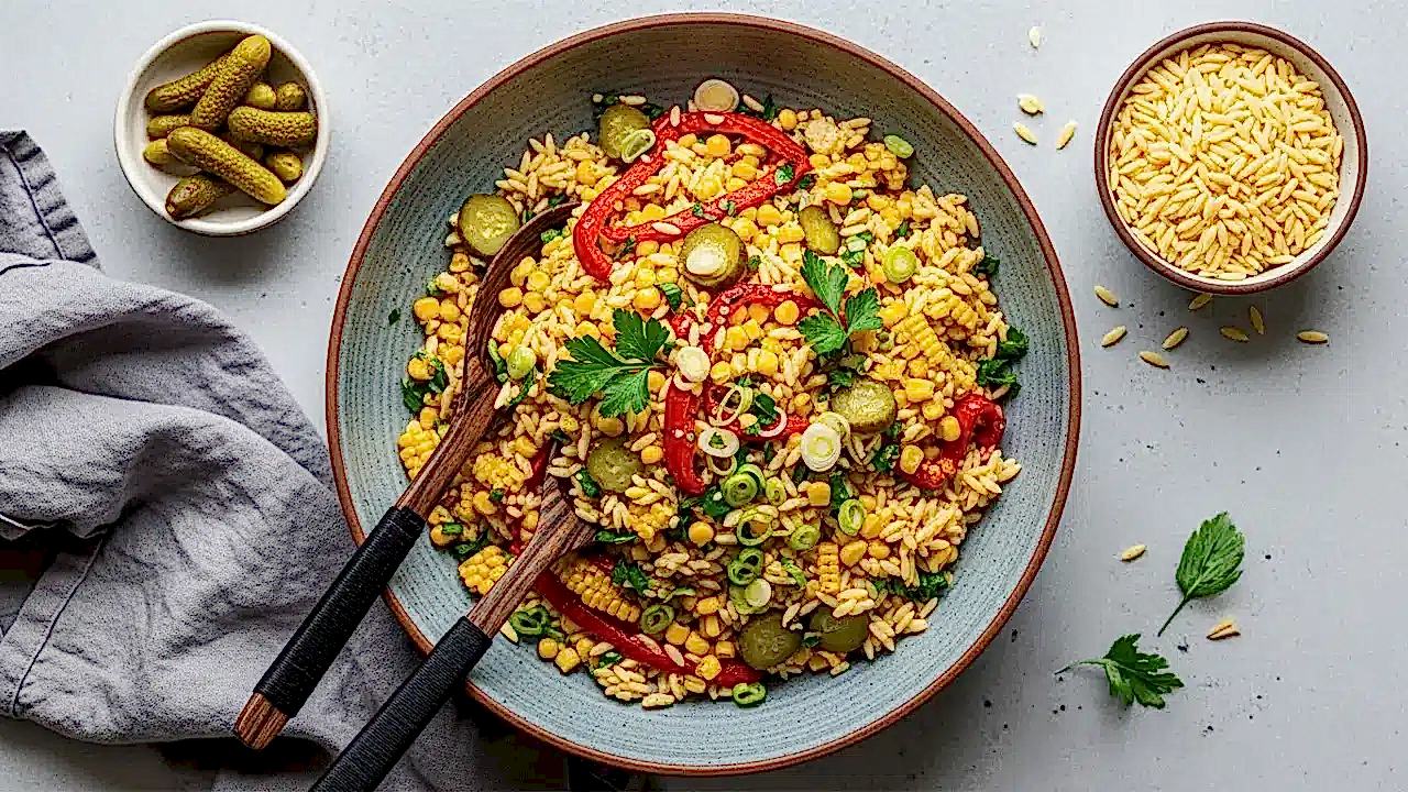 Arpa  Şehriyeli Salata