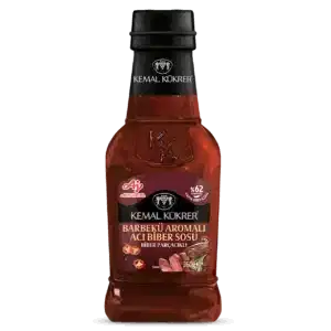 Kemal Kükrer Barbekü Aromalı Biber Parçacıklı Acı Biber Sosu 250ml