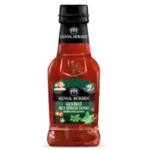 Kemal Kükrer Kekikli Biber Parçacıklı Acı Biber Sosu 250ml