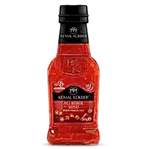 Kemal Kükrer Biber Parçacıklı Acı Biber Sosu 250ml